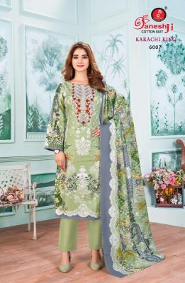 Ganeshji karachi king vol-6 wholesale dress material online shops kolkata
